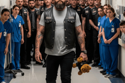 “A Biker Gang Stormed the Children’s Hospital—What They Did Next Left Everyone Speechless….”
