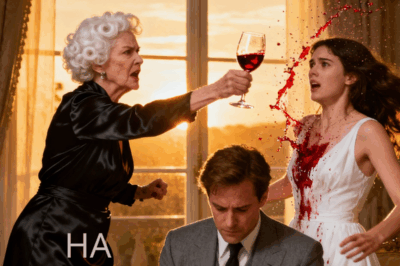 My mother-in-law flung a glass of red wine across my white gown. “Useless woman! You ruined my son’s career!” she screamed. I sat very still and slowly dabbed the stain. “You’re right,” I said, my voice quiet. “Six months ago I shouldn’t have used my money to bail out your company.” I stood up, buttoning my jacket. “Tomorrow morning I’ll withdraw every last cent.” The room went silent