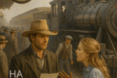 The cowboy expected an ordinary mail-order bride — but the woman who stepped off the train left him completely speechless…