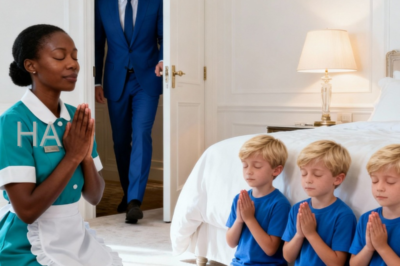 BILLIONAIRE ARRIVED UNANNOUNCED AND SAW THE MAID WITH HIS TRIPLETS—WHAT HE SAW SHOCKED HIM