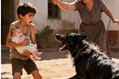 Mistreated by his stepmother, who starved him, the 7-year-old boy still loved his baby brother deeply. Until one day, the family’s black dog started lunging at him, barking nonstop. When they checked his clothes, they were horrified to discover…