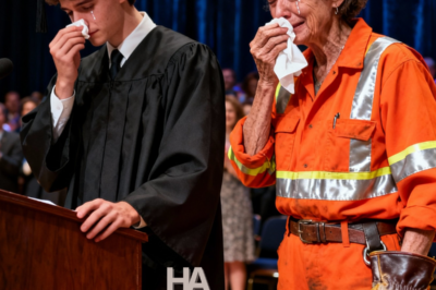 They mocked me because I am the son of a garbage collector — but at graduation, I only said one sentence… and everyone fell silent and cried…