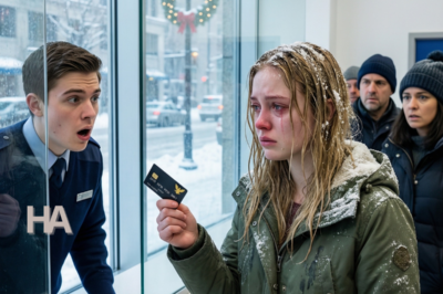 After My Husband Kicked Me Out, I Used My Father’s Old Card. The Bank Panicked — I Was Sh0cked When…