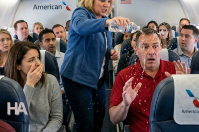 A ‘Karen’ Dumped Her Water Bottle on Me to Force Me Out of My Seat — but I Refused to Give Up My Seat…