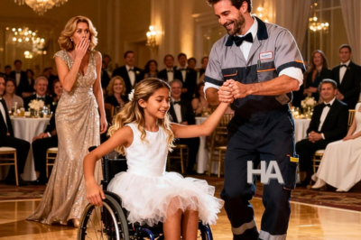 Single father janitor dances with disabled girl, unaware that her multimillionaire mother is right there watching.
