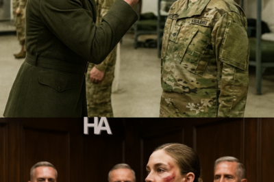 He hit her across the face. Minutes later, three generals showed up — and the entire base was shut down.