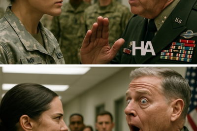 She Refused To Salute the General — What She Whispered Next Left the Entire Army Base Frozen