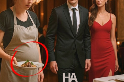 A BILLIONAIRE WALKS INTO A RESTAURANT… AND FREEZES WHEN HE SEES HIS EX-WIFE, VERY PREGNANT, WAITING TABLES