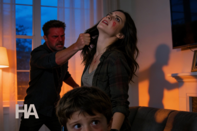 *When my husband dragged me by the hair and snapped my arm….