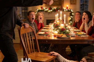 My stepfather shoved me at the Christmas table