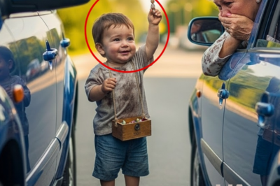 A Homeless Boy Was Selling Candy at a Red Light…