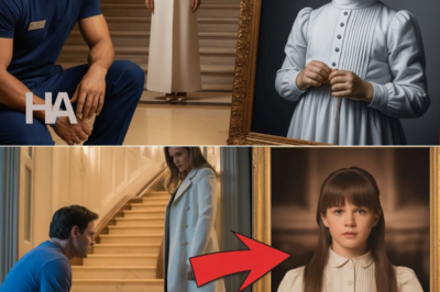 “Ma’am… She Grew Up With Me in the Orphanage.”The Single Father Janitor Broke Down When He Saw the Portrait