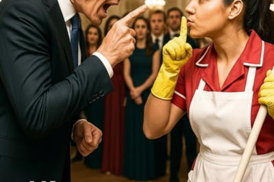 NO ONE SHUTS ME UP! — the Millionaire Said… Until the Cleaner Answered One Sentence That Cracked His World