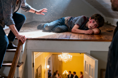 “Grandma… There’s Someone Hiding in the Attic.”