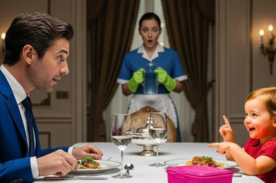 THE DEAF MILLIONAIRE DINED ALONE…