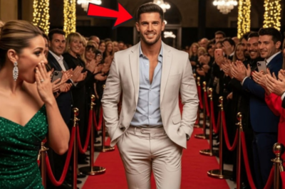 SHE INVITED HER “POOR DRIVER” TO MOCK HIM— BUT WHEN HE ARRIVED, THE ENTIRE GALA FROZE