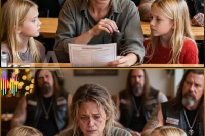 Poor Mom Takes Twins to Eat With $20 on Christmas Eve, Then Hells Angel Walks In And Stuns All…