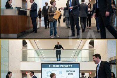 “I only came to return this thing I found…” The manager laughed, but the owner was watching everything from the window.