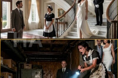 A MAID DISCOVERS THE BILLIONAIRE’S MOTHER LOCKED IN THE BASEMENT… BY HIS CRUEL WIFE…