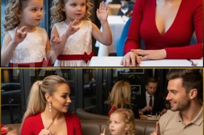 Deaf woman rejected on a Christmas blind date—until twin girls walked over and signed can we join yo