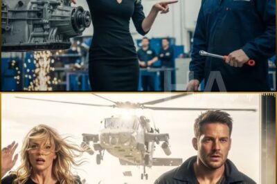 CEO Fired the Mechanic Dad — Then Froze When a Navy Helicopter Arrived Calling His Secret Name