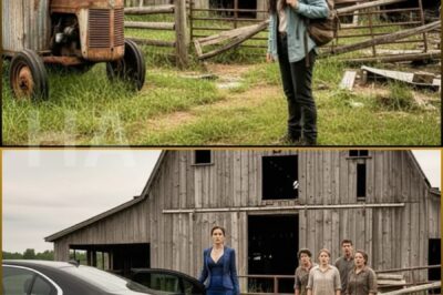 When I left the orphanage, they told me that nobody left me anything, only the key to a tractor.