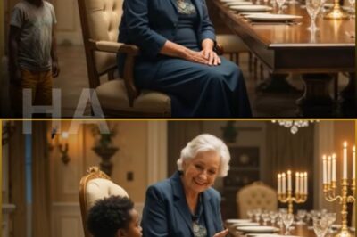 Wealthy Widow With No Children Always Ate Alone… Until The Nanny’s BLACK Son Sat Beside Her And…