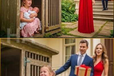 A little girl hugged her 10-month-old brother tight, tears streaming down her face as her stepmother dragged her toward the doghouse