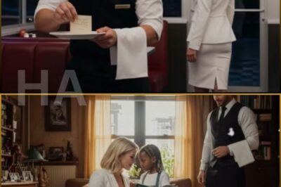 Billionaire Left a $0 Tip — But the Waiter Single Dad Found a Hidden Note Under the Plate