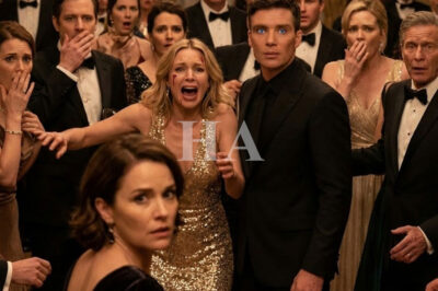 My family kicked me out after I married a welder, while my sister married a rich businessman. Years later, we met again at a lavish business party. My sister mocked me, asking, “What are you doing here with your poor welder?” But her husband turned pale when he saw my husband because his true identity is…