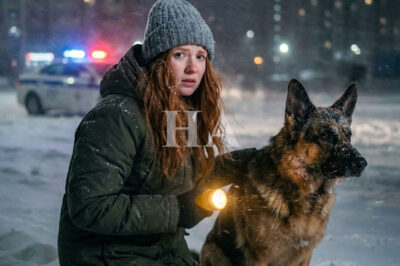 Traffic came to a halt on a frozen Detroit highway when a trembling puppy refused to move—and what he led Officer Rowan Hale to discover changed everything.