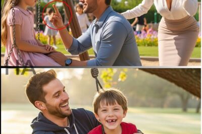 CEO Took Her Mute Daughter to the Playground, Froze When a Single Dad Made Her Speak First Time…