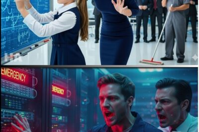 CEO Discovers Janitor Who Secretly Taught Her Daughter Advanced Math — Truth Left Her Stunned