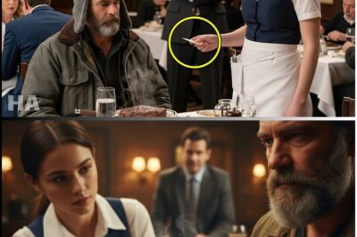 Undercover Millionaire Orders Steak — Waitress Slips Him a Note That Stops Him Cold