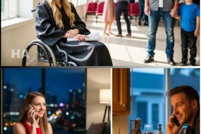 CEO’s paralyzed daughter sat alone at her graduation —Until a single dad walked Over