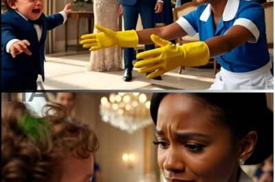 The millionaire’s baby cried upon seeing the new maid, and what he said shocked everyone