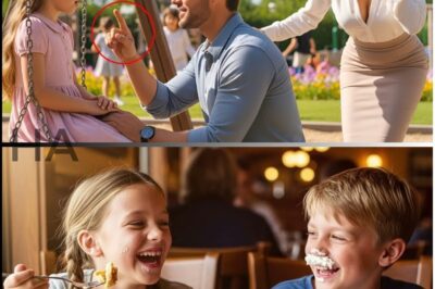 CEO Took Her Mute Daughter to the Playground, Froze When a Single Dad Made Her Speak First Time…