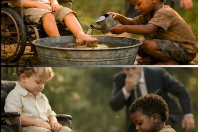 I’LL WASH YOUR FOOT AND YOU’LL WALK… AND THE FATHER THOUGHT IT WAS A JOKE, BUT FROZE WHEN HE SAW