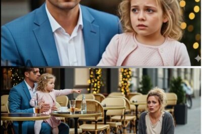 “Daddy, She Looks Hungry… Can I Share My Food For Her ”—Said the Little Girl to the Single Dad C…