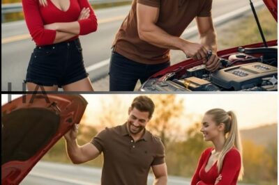 Single dad stops to fix millionaire CEO’s car – only to discover she’s his first love from years ago