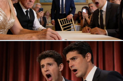 AT OUR 50TH ANNIVERSARY DINNER, MY HUSBAND ANNOUNCED HE WANTED A DIVORCE… AND OUR TWO SONS STARTED CLAPPING. I TOOK OFF MY RING AND SAID ONE LINE THAT MADE THE WHOLE ROOM TURN AND STARE. 💍🧊