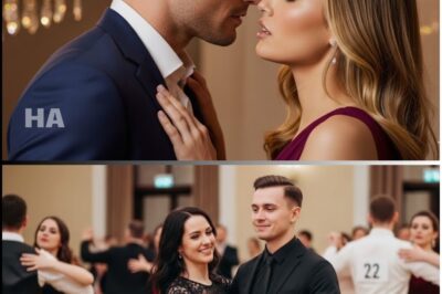 My boss said, “Dance with me, my ex is watching. The reward is a kiss. Single dad replied,You can do