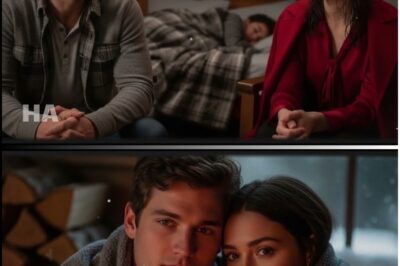 Single Dad and the CEO Were Trapped in a Cabin-Then She Whispered, “Can I Slip Under Your Blanket?..