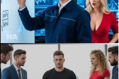 CEO Finds a Janitor Writing on the Board —He Solves a $100M Crisis in Seconds