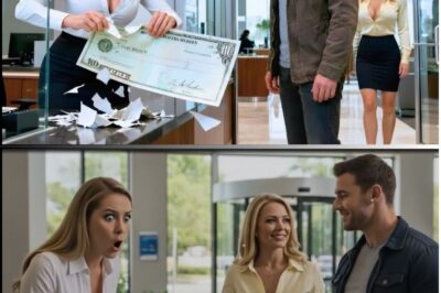 Bank Manager Tore Up a Single Dad’s $10M Check — Then Her Boss Said “Sir”