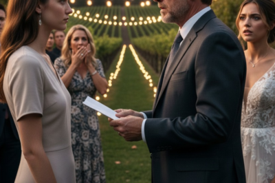 “You Can’t Cancel My Tuition—Because You Never Paid It.” The Wedding Where the Daughter You Ignored Finally Took Back the Power