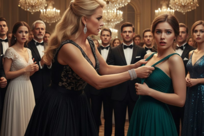 SHE RIPPED YOUR DRESS CALLING YOU “THE HELP”… UNTIL YOUR MILLIONAIRE HUSBAND STEPPED OUT OF THE CROWD