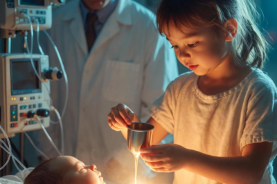 Doctors Called the Billionaire’s Son “Unsaveable”… Then a Little Girl Walked In With Holy Water—and the Monitors Went Crazy