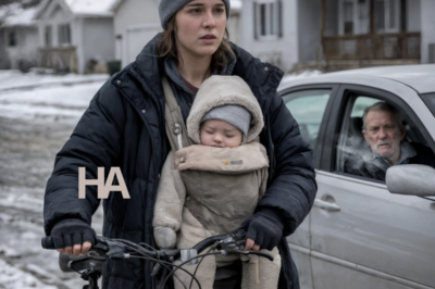 YOU WALKED THROUGH ICE WITH YOUR NEWBORN—THEN YOUR BILLIONAIRE GRANDPA PULLED UP AND BLEW UP YOUR “POVERTY” LIE IN FRONT OF THE POLICE