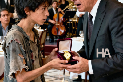 “Sir… My Dad Had the Same Watch as You.” The Homeless Kid Says It—And You Freeze in Your Million-Dollar Suit